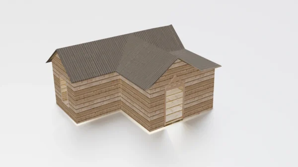 Simple 3D Hut Model - Image 4
